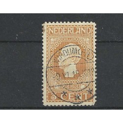 Nederland 90 Jubileum "wirdum (FR) 1915" langebalk VFU/gebruikt