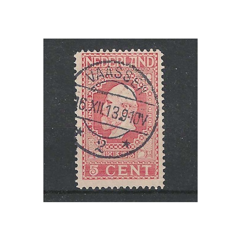 Netherlands 92 Jubilee "VAASSEN 1913" long-bar cancel VFU/used