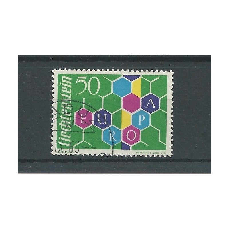 Liechtenstein  398 Europa  VFU/used  CV 32 €