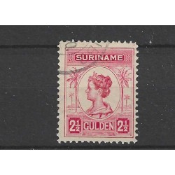 Suriname 103B  Wilhelmina  VFU/gebr CV 40 €