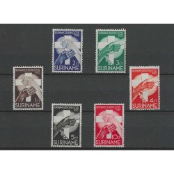 Suriname 151-156 Zendingszegels MNH/postfris CV 75 €