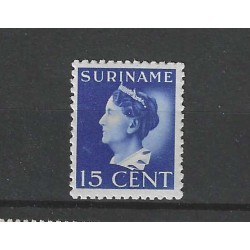 Suriname 194 Wilhelmina  MNH/postfris CV 30 €