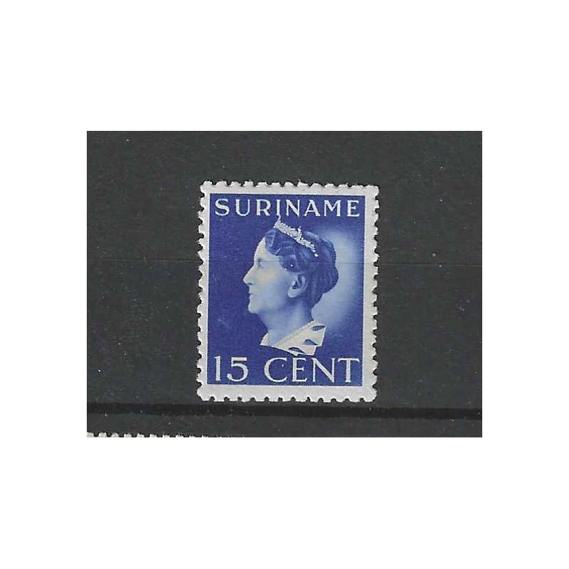 Suriname 194 Wilhelmina  MNH/postfris CV 30 €