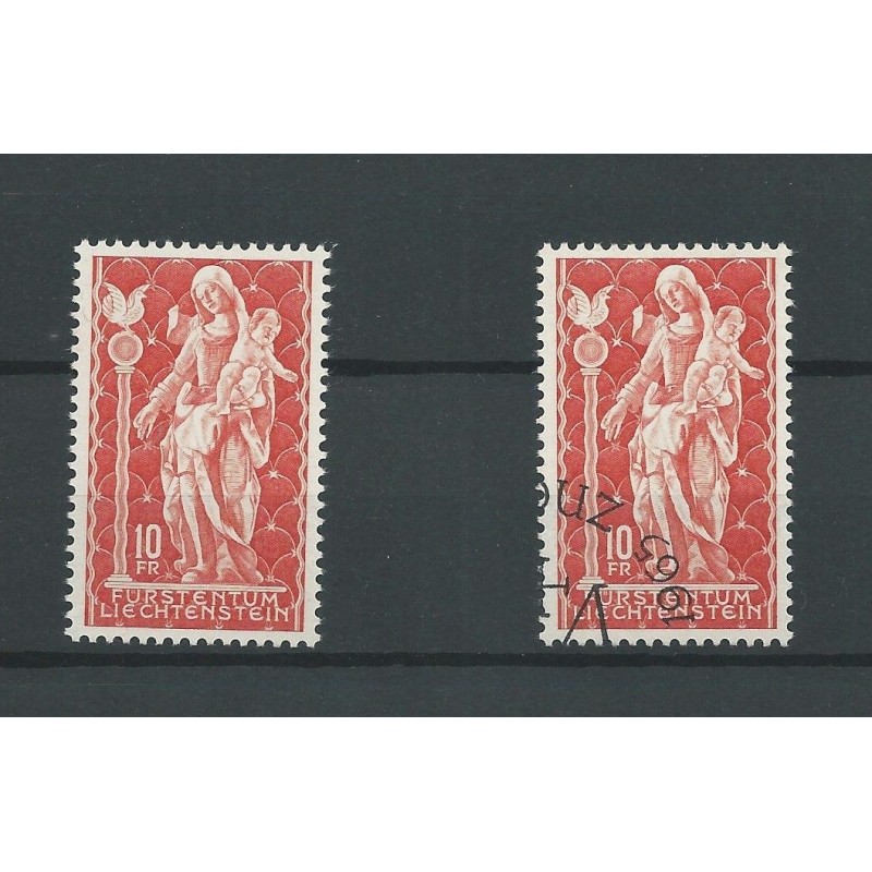 Liechtenstein  449 Madonna VFU &  MNH/postfris CV 20 €