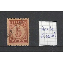 Nederland  P1  Port 1870 "AARLE-RIXTEL" langstempel VFU/gebr CV 25+ €