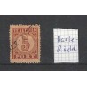 Netherlands  P1  Postage due 1870 "AARLE-RIXTEL" straight-line cancel VFU/used CV 25+ €
