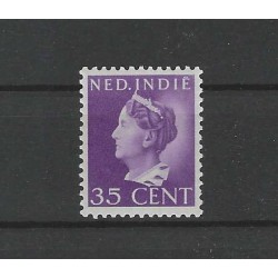 Ned. Indie 274/289 Wilhelmina Konijnenburg  MNH/postfris  CV 1185 €