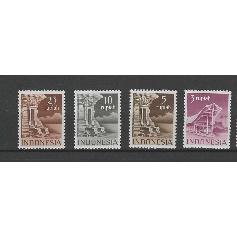 Suriname LP1, LP2, LP4, LP7 Luchtpost MNH/postris CV 30 €