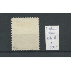 Liechtenstein D6-B OFFICIAL "Landschaften"  MH/unused  CV 650 €