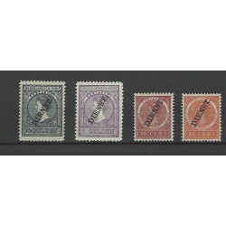 Dutch East Indies D8/27 OFFICIAL set MNH  CV 625 €