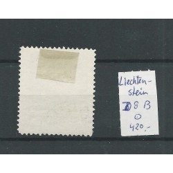 Liechtenstein D8-B OFFICIAL "Landschaften"  VFU/used  CV 500 €