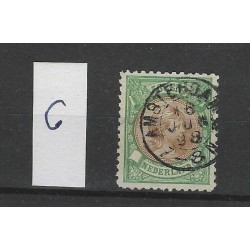 Netherlands 45C Wilhelmina 1891  VFU/used  CV 275 €