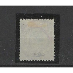 Nederland 47B Wilhelmina 1891 "GRAVENHAGE-3 1898" grootrond VFU/gebr  CV 215 €