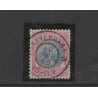 Nederland 47B Wilhelmina 1891 "GRAVENHAGE-3 1898" grootrond VFU/gebr  CV 215 €