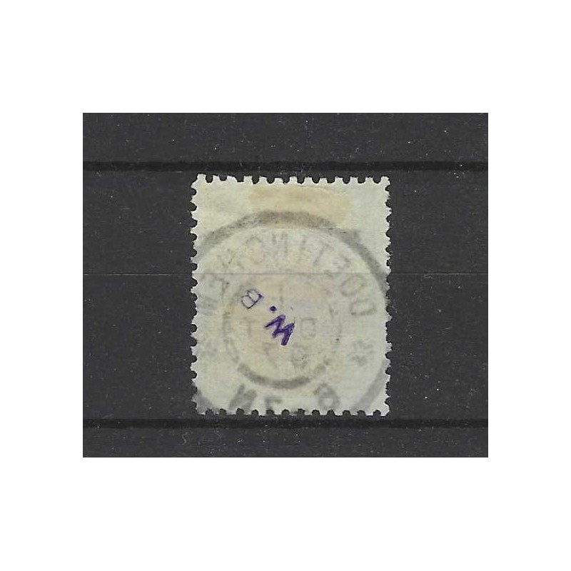 Nederland 48 Wilhelmina 1891 "DOETINCHEM 1897" grootrond VFU/gebr  CV 575 €