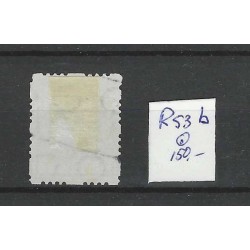 Netherlands R53b Four-sided syncopated perforation with afwijking VFU/used  CV 150 €