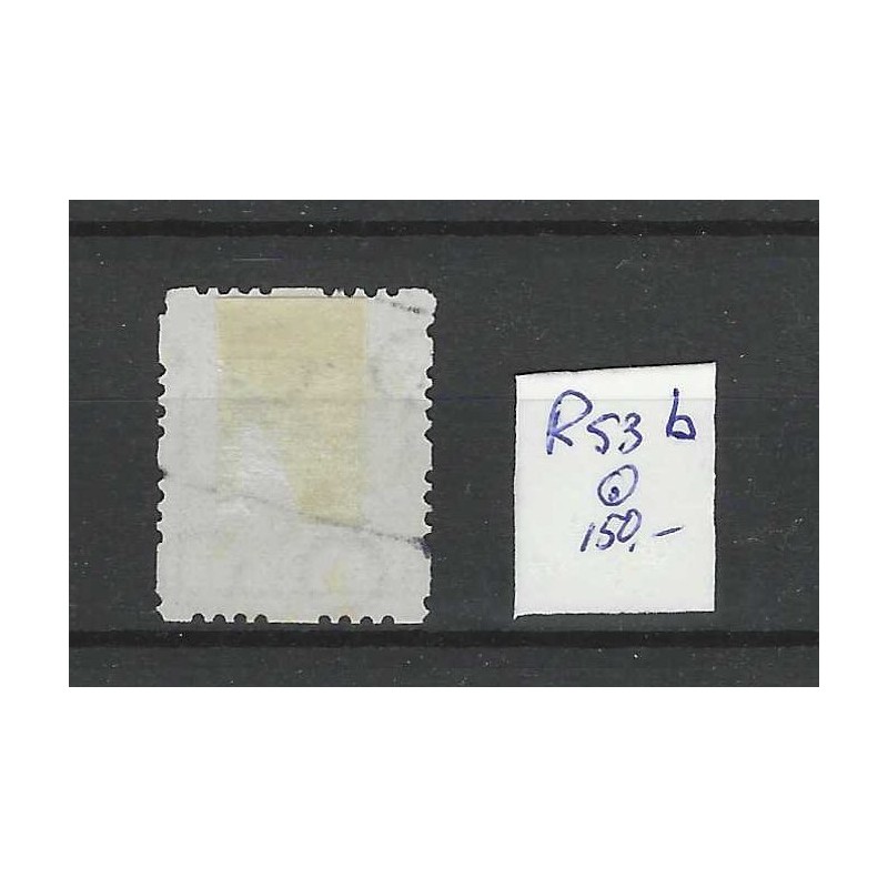 Netherlands R53b Four-sided syncopated perforation with afwijking VFU/used  CV 150 €