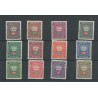 Liechtenstein D45-56  "DIENSTMARKE" MNH  CV 13 €