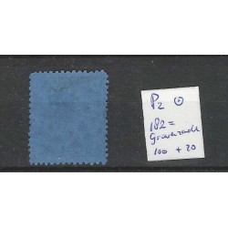 Netherlands P2 with numeral dot cancel 182 VFU/used  CV 120 €