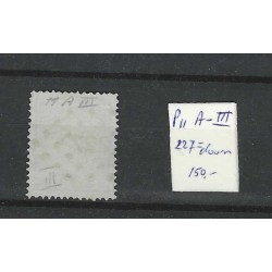 Nederland P11A-III met puntstempel 227 VFU/gebr  CV 150+ €