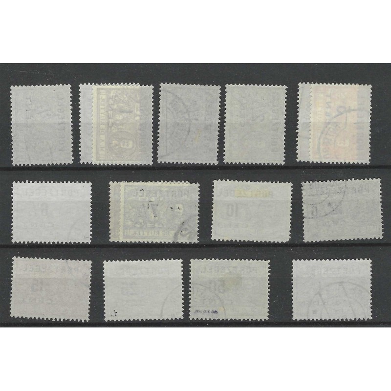 Netherlands P31-43 De Ruyter postage due  VFU/used  CV 191 €