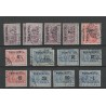 Netherlands P31-43 De Ruyter postage due  VFU/used  CV 191 €