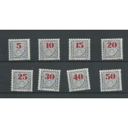 Liechtenstein P21-28 POSTAGE DUE MNH   CV 44 €
