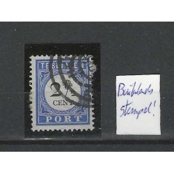 Netherlands P16 Postage due 1892 with BUITENLANDS cancel VFU/used  CV ?? €