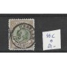 Netherlands 46C Wilhelmina "HAARLEM 1897" small round cancel VFU/used  CV 80+ €