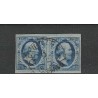 Netherlands 1 plt III Pair Willem III "DEVENTER-C" VFU/used  CV 300+ €