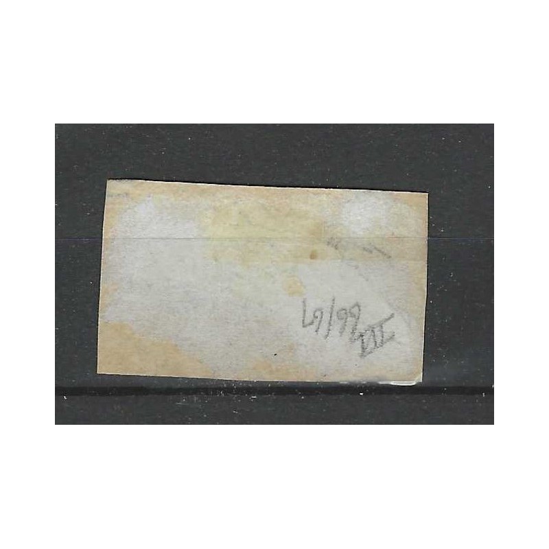 Netherlands 1 plt III-66/67 Pair Willem III "TERBORGH-B" VFU/used  CV 275+ €