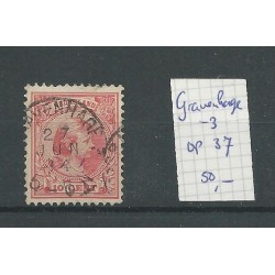 Netherlands 37 with "GRAVENHAGE-3" VFU/used CV 50  €