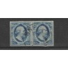 Nederland 1 plt III-99/100 Paartje Willem III "SNEEK-C" VFU/gebr  CV 325+ €