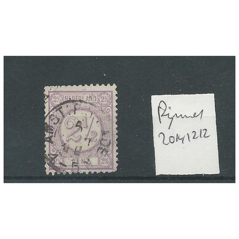 Netherlands 33 with "AMST:P:H:KADE1892" VFU/used CV 15  €