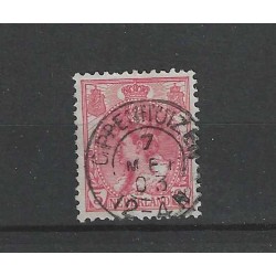 Netherlands 60 Wilhelmina with "OPPENHUIZEN 1900" small round cancel