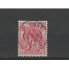 Nederland 60 Wilhelmina met "SLIKGAT 1910" kleinrond