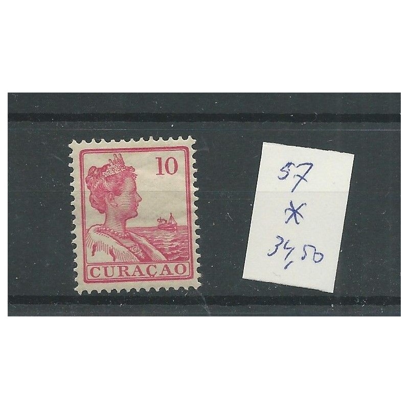 Curaçao  57 Wilhemina 10ct  SUPERB  MH/unused  CV 34 €
