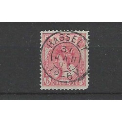Netherlands 60 Wilhelmina with "HASSELT  1903" small round cancel