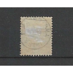 Netherlands 68 Wilhelmina with "AMSTERDAM-1 1904" small round cancel