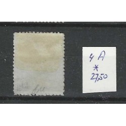Suriname 4A Willem III 1873  MH/unused  CV 27,50€