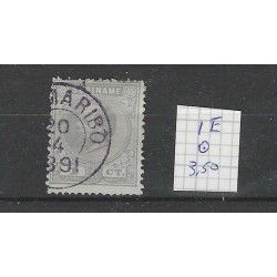 Suriname 1E Willem III 1873  VFU/used  CV 3,5 €
