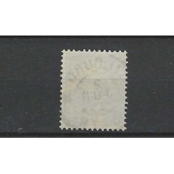 Netherlands 37 Wilhelmina "TILBURG 1899" large round cancel VFU/used  CV 10 €