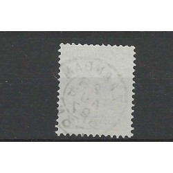 Nederland 38 Wilhelmina "ZAANDAM1897" kleinrond VFU/gebr  CV 10+ €