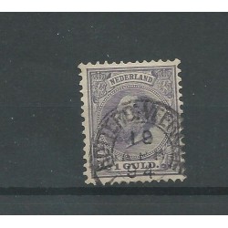 Netherlands  28 "with ROTTERD:-VEERKADE 1894" VFU/used  CV 75+ €