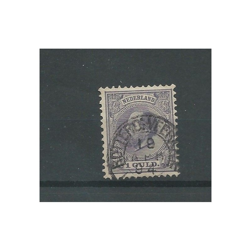 Netherlands  28 "with ROTTERD:-VEERKADE 1894" VFU/used  CV 75+ €
