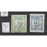 Suriname 66A, 68A Provisional issue  VFU/used CV 16 €