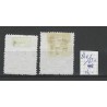 Suriname 66A, 68A Provisional issue  MH/unused CV 16 €