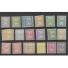 Suriname 69-86 Cijfer MH/ongebr CV 53 €