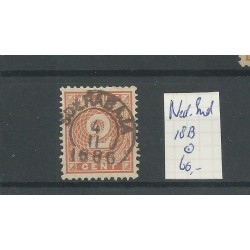 Dutch East Indies  18B 11,5x12  Numeral 1884  VFU/used CV 60 €