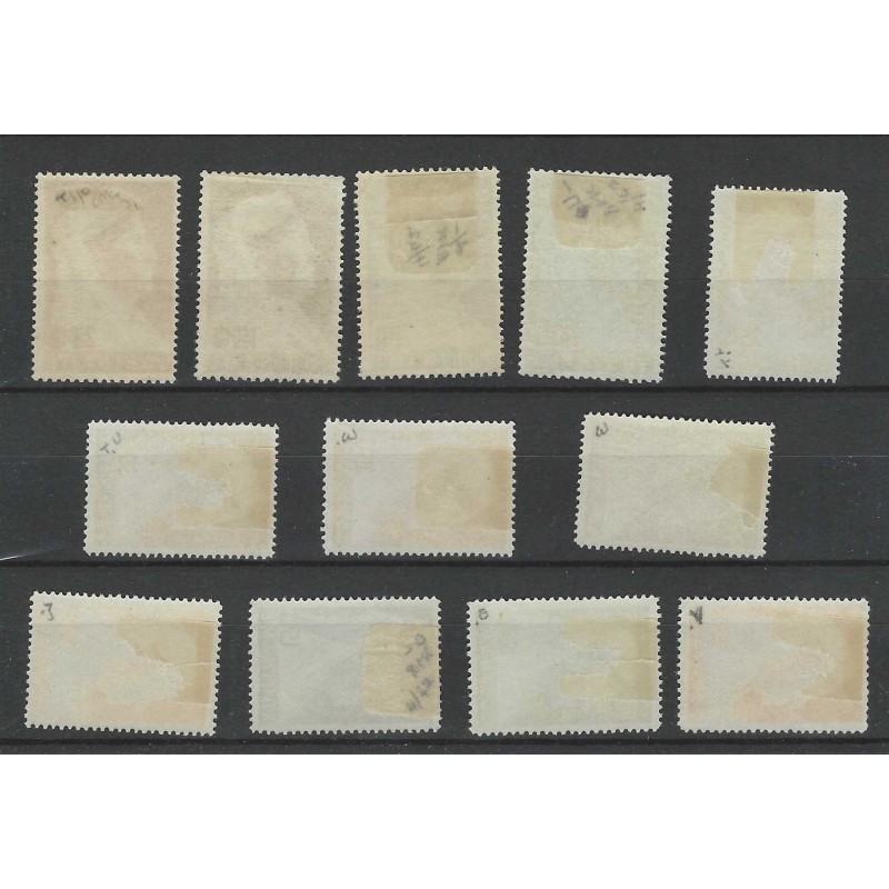 Suriname 167-178 Wilhelmina MH/unused CV 73 €